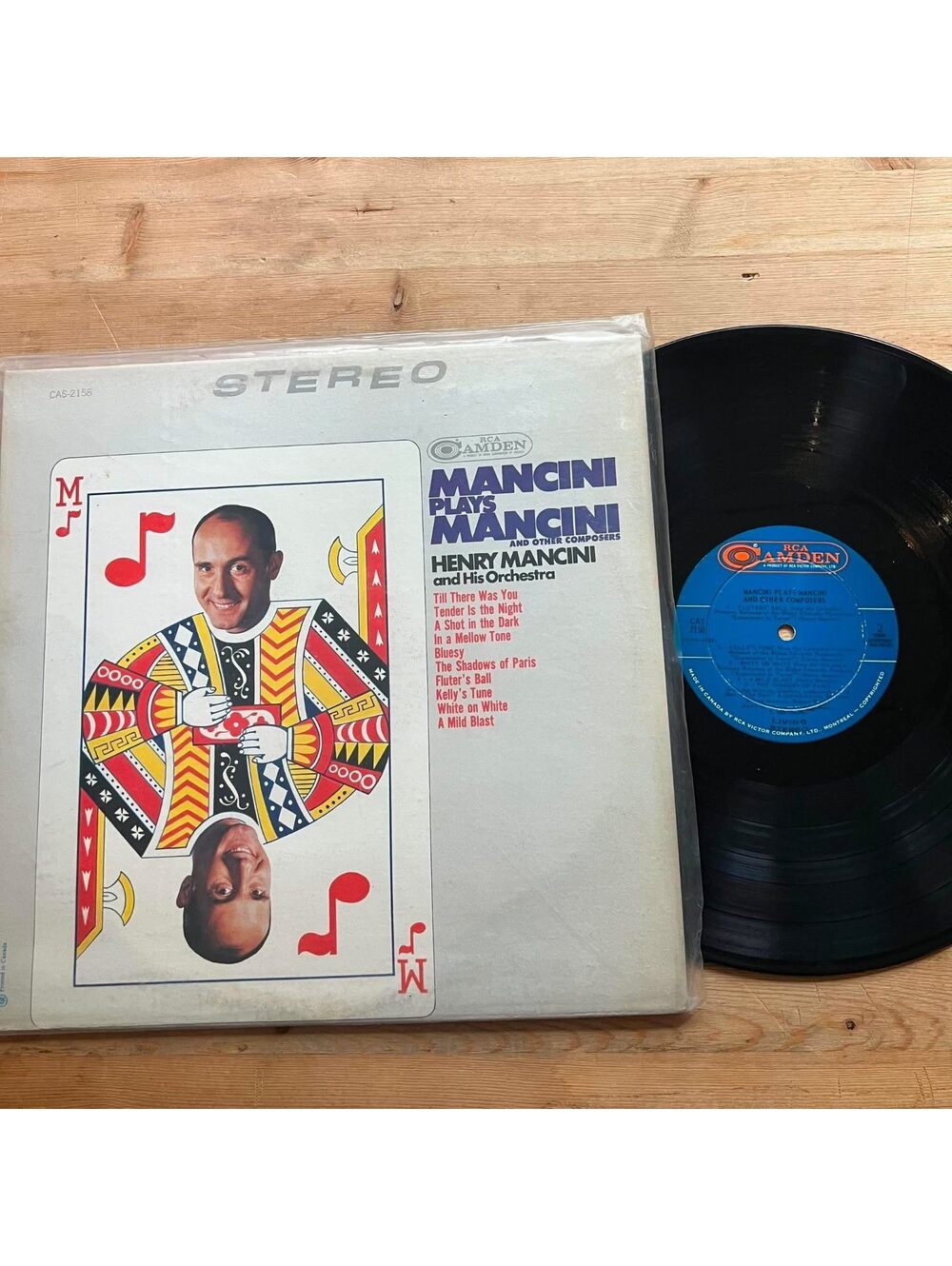 Henry Mancini - Mancini plays Mancini and other Composers 33rpm VG+ VR26